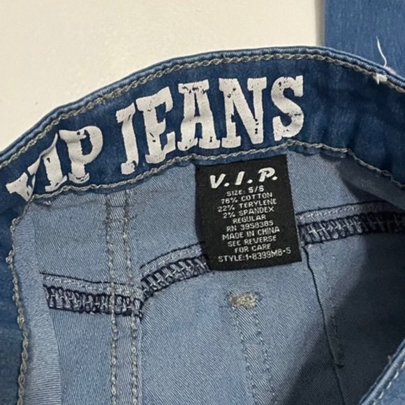 V.I.P. Women's Extra Stretch, Tight Slim Fit Jeans - Picture 2 of 8